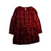 A Burgundy Long Sleeve Dresses from Tommy Hilfiger in size 8Y for girl. (Front View)