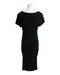 A Black Short Sleeve Dresses from Ingrid & Isabel in size Maternity-S for maternity. (Back View)