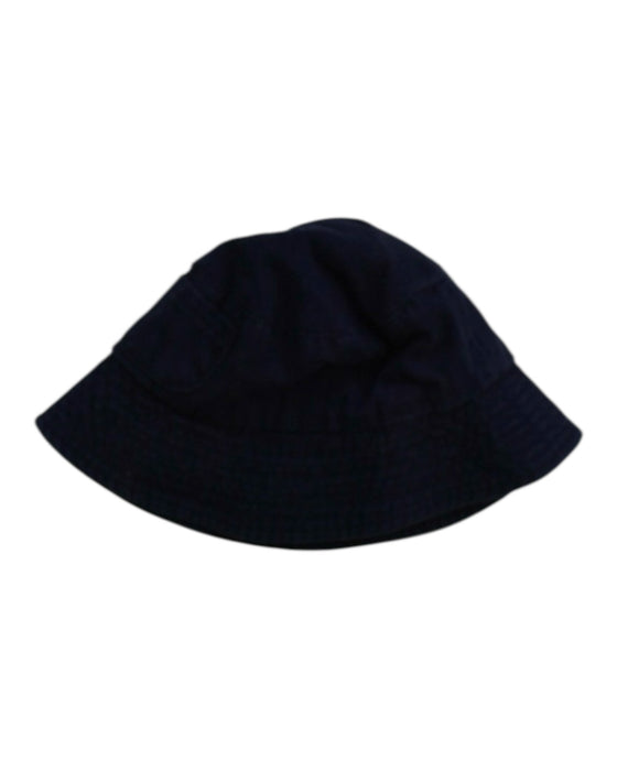 A Navy Sun Hats from Jojo Maman Bébé in size 12-18M for girl. (Back View)