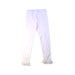 A White Leggings from Balabala in size 7Y for girl. (Back View)