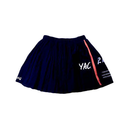A Navy Short Skirts from Kingkow in size 10Y for girl. (Front View)