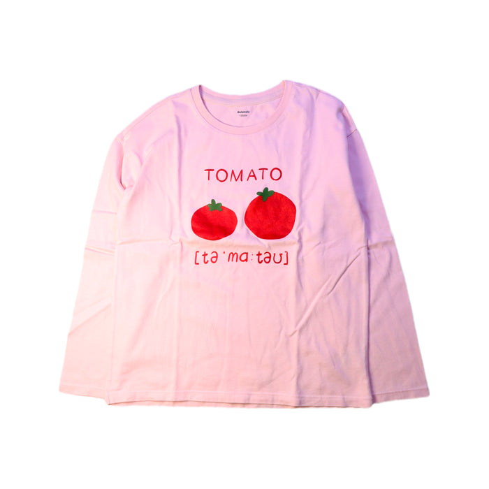 A Pink Long Sleeve T Shirts from Balabala in size 7Y for girl. (Front View)