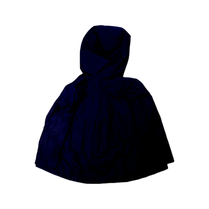 A Navy Lightweight Jackets from Moncler in size 6T for girl. (Back View)