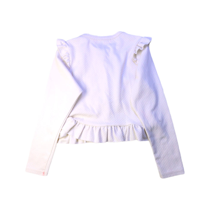 A White Cardigans from Catherine Cottage in size 7Y for girl. (Back View)