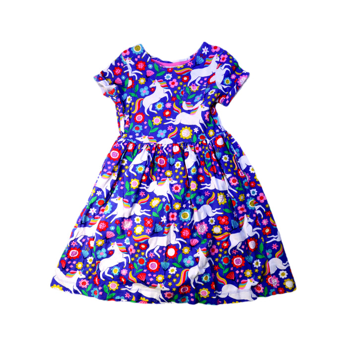 A Multicolour Short Sleeve Dresses from Boden in size 9Y for girl. (Front View)