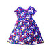 A Multicolour Short Sleeve Dresses from Boden in size 9Y for girl. (Front View)