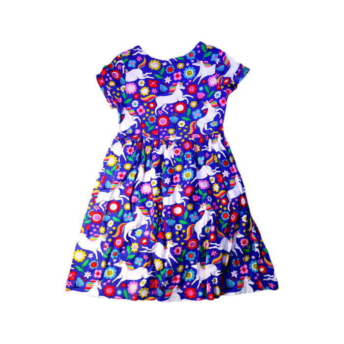A Multicolour Short Sleeve Dresses from Boden in size 9Y for girl. (Back View)