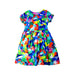 A Multicolour Short Sleeve Dresses from Boden in size 9Y for girl. (Front View)