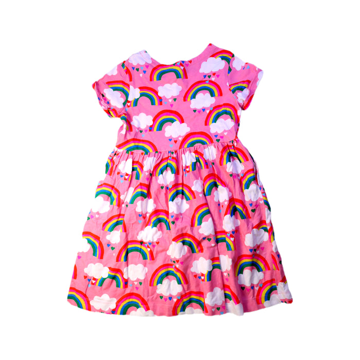 A Pink Short Sleeve Dresses from Boden in size 9Y for girl. (Back View)