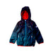 A Blue Rain Jackets from Regatta in size 3T for boy. (Front View)