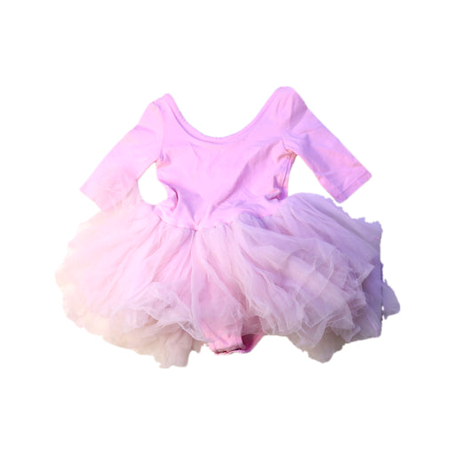 A Pink Leotards from Seed in size 2T for girl. (Front View)