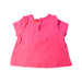A Pink Short Sleeve Tops from Petit Bateau in size 12-18M for girl. (Back View)