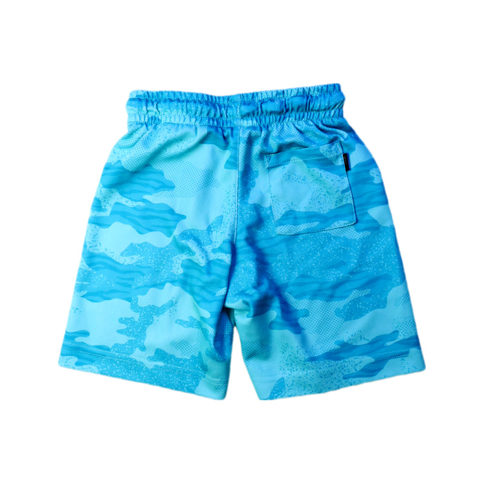 A Blue Shorts from Converse in size 6T for boy. (Back View)