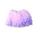 A Pink Tulle Skirts from Le Petit Society in size 3T for girl. (Front View)
