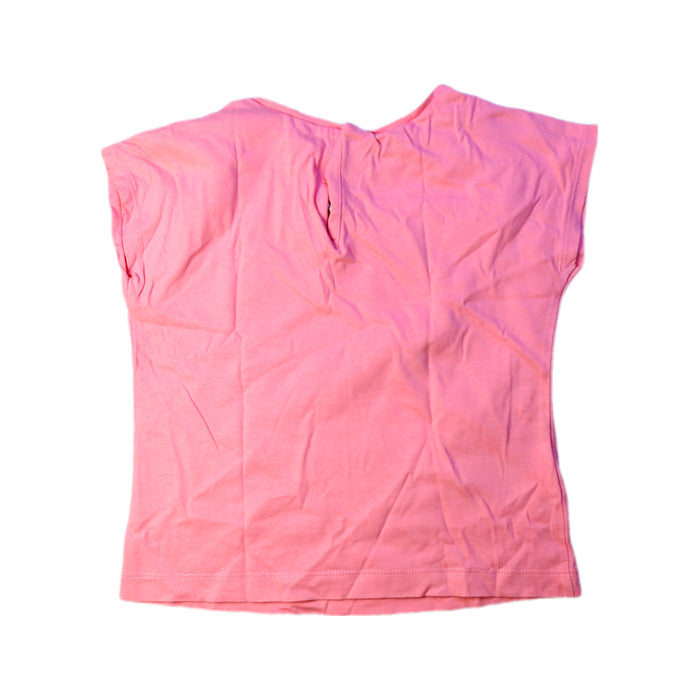 A Pink Short Sleeve Tops from Mayoral in size 3T for girl. (Back View)