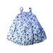 A Blue Sleeveless Dresses from Copenhagen Delights in size 3T for girl. (Front View)