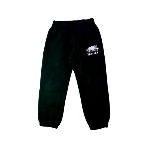 A Black Sweatpants from Roots in size 4T for neutral. (Front View)