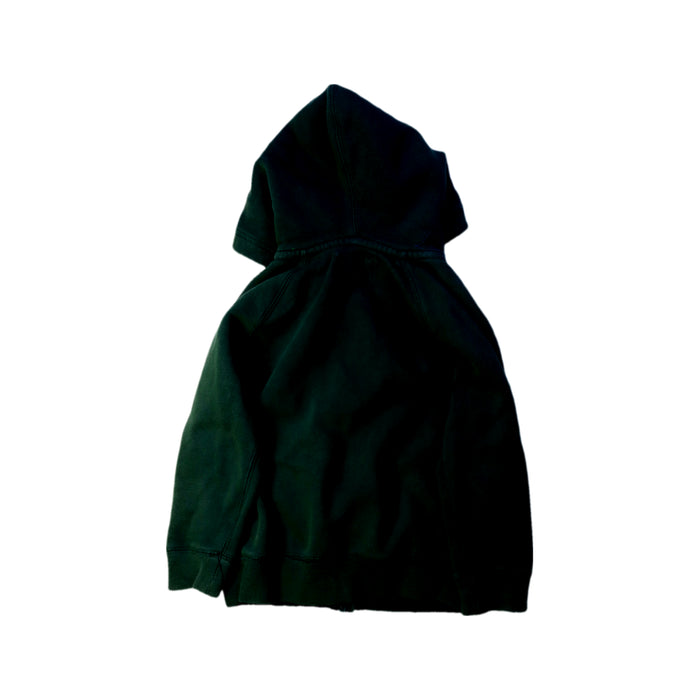A Green Hooded Sweatshirts from Roots in size 4T for neutral. (Back View)