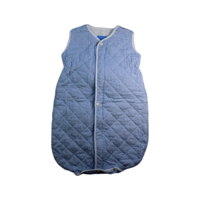 A Blue Sleepsacs from Marleen Molenaar in size 3-6M for boy. (Front View)
