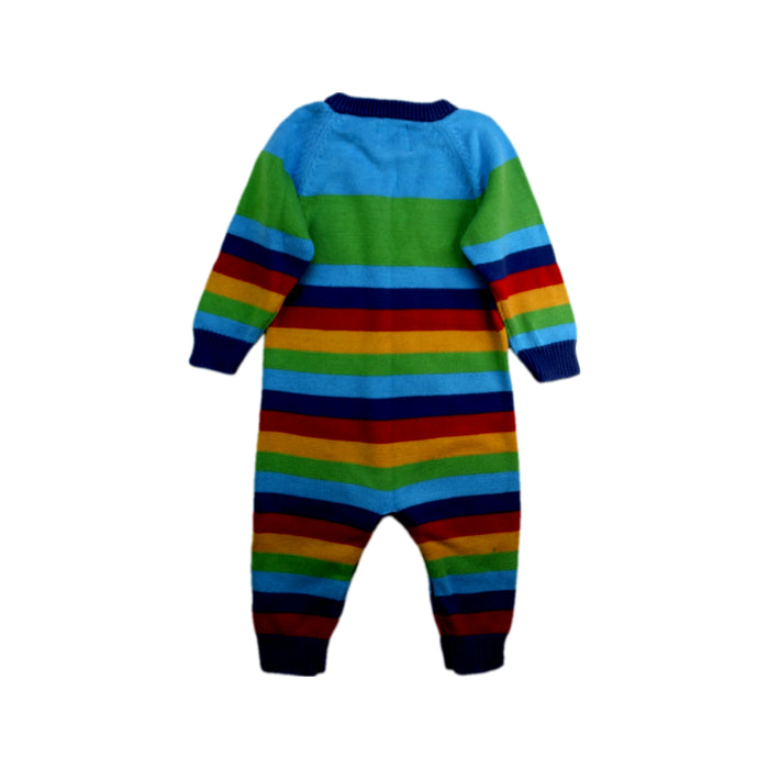 A Multicolour Long Sleeve Rompers from Kite in size 6-12M for boy. (Back View)
