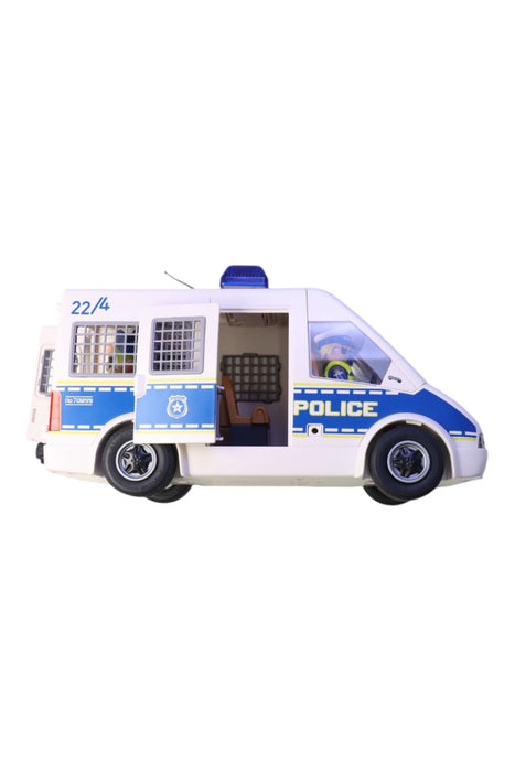A White Cars Trucks Trains & Remote Control from Playmobil in size O/S for neutral. (Front View)