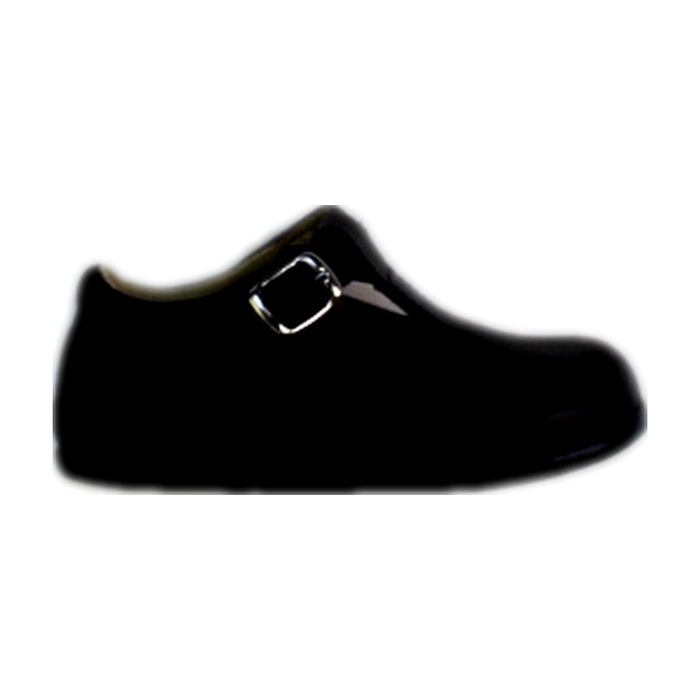 A Black Dress Shoes from Hampton Classics in size 12-18M for girl. (Front View)