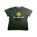 A Green Short Sleeve T Shirts from K-Way in size 9Y for girl. (Front View)
