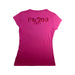 A Pink Short Sleeve T Shirts from Pacha in size 12Y for girl. (Back View)