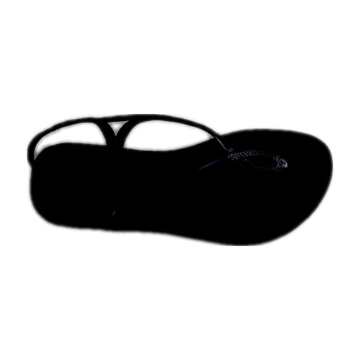 A Black Flip Flops from Havaianas in size 12Y for girl. (Front View)