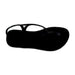 A Black Flip Flops from Havaianas in size 12Y for girl. (Front View)