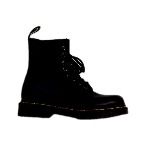 A Black Casual Boots from Dr. Martens in size 11Y for neutral. (Front View)