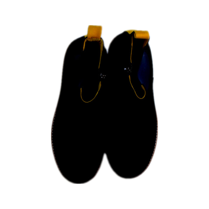 A Black Casual Boots from WiNK in size 7Y for girl. (Back View)