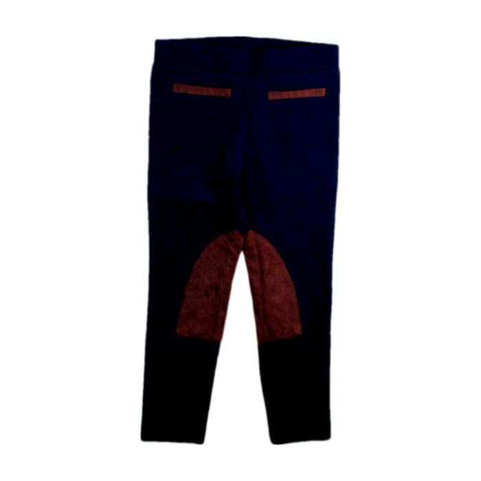 A Navy Casual Pants from Janie & Jack in size 4T for neutral. (Front View)