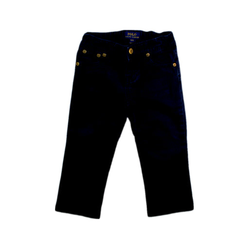 A Navy Jeans from Polo Ralph Lauren in size 3T for girl. (Front View)