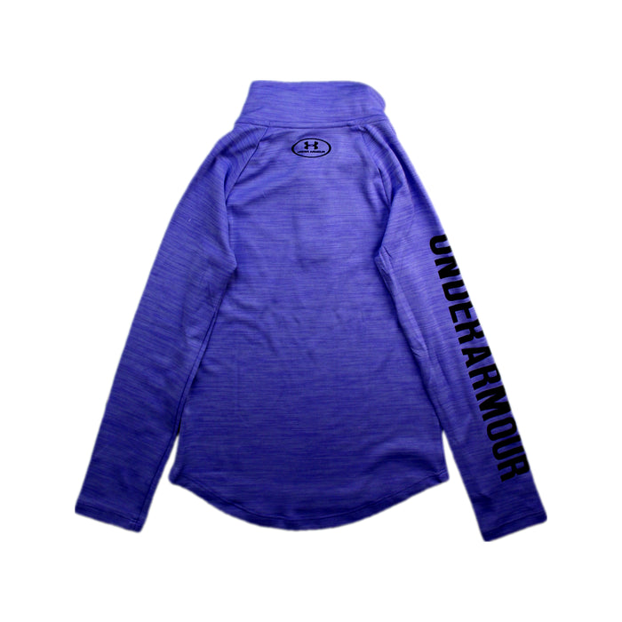 A Purple Active Tops from Under Armour in size 4T for girl. (Back View)