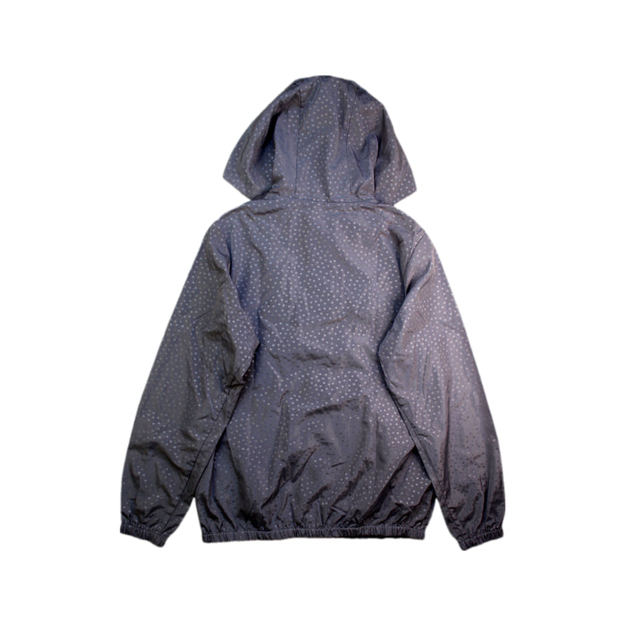 A Grey Lightweight Jackets from Chickeeduck in size 11Y for girl. (Back View)