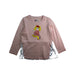 A Pink Long Sleeve Tops from Fila in size 4T for girl. (Front View)