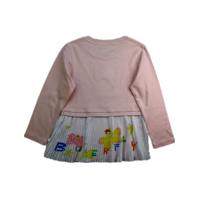 A Pink Long Sleeve Tops from Fila in size 4T for girl. (Back View)