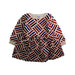 A Red Long Sleeve Dresses from Petit Bateau in size 4T for girl. (Front View)