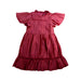 A Pink Short Sleeve Dresses from Janie & Jack in size 5T for girl. (Front View)