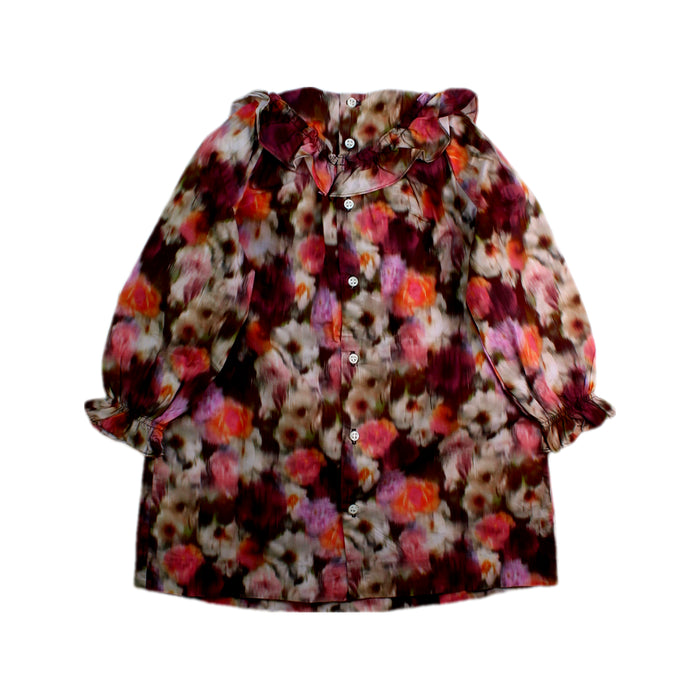 A Multicolour Long Sleeve Dresses from Bonpoint in size 3T for girl. (Back View)