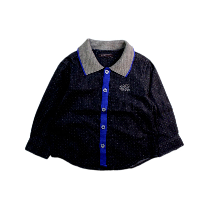 A Navy Long Sleeve Shirts from Nicholas & Bears in size 2T for boy. (Front View)