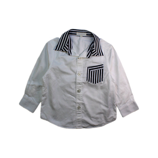 A White Long Sleeve Shirts from Nicholas & Bears in size 2T for boy. (Front View)