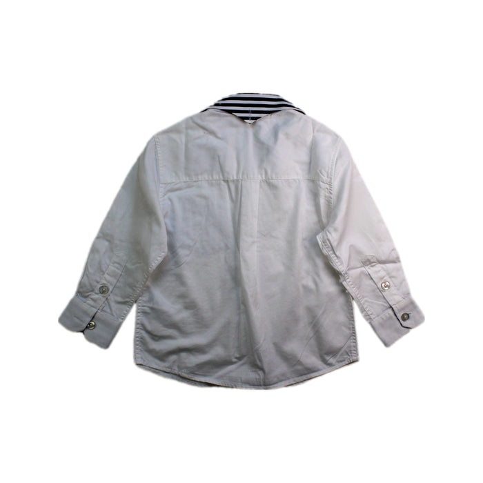 A White Long Sleeve Shirts from Nicholas & Bears in size 2T for boy. (Back View)