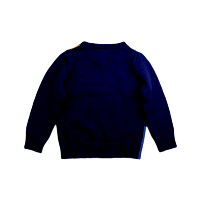 A Multicolour Knit Sweaters from Siaomimi in size 4T for boy. (Back View)