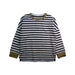 A Black Long Sleeve Tops from Country Road in size 4T for girl. (Front View)