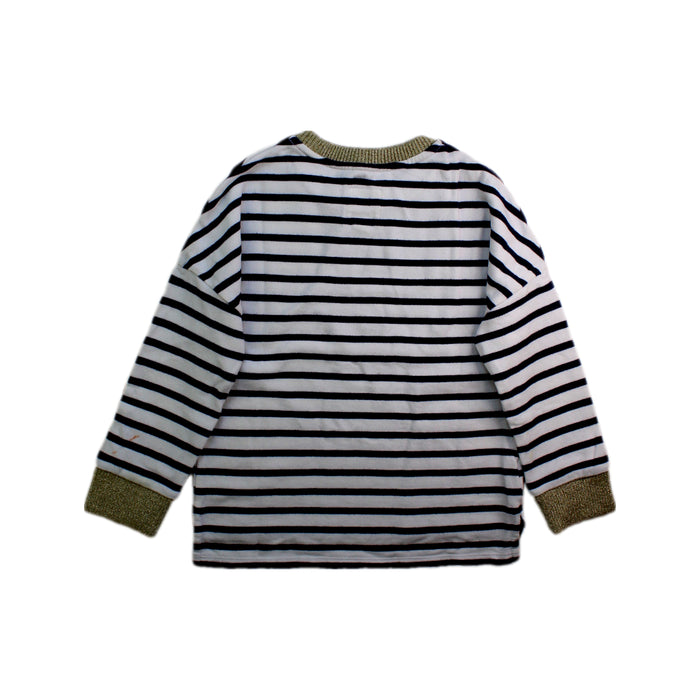 A Black Long Sleeve Tops from Country Road in size 4T for girl. (Back View)