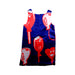 A Blue Sleeveless Dresses from Lovie by Mary J in size 5T for girl. (Back View)
