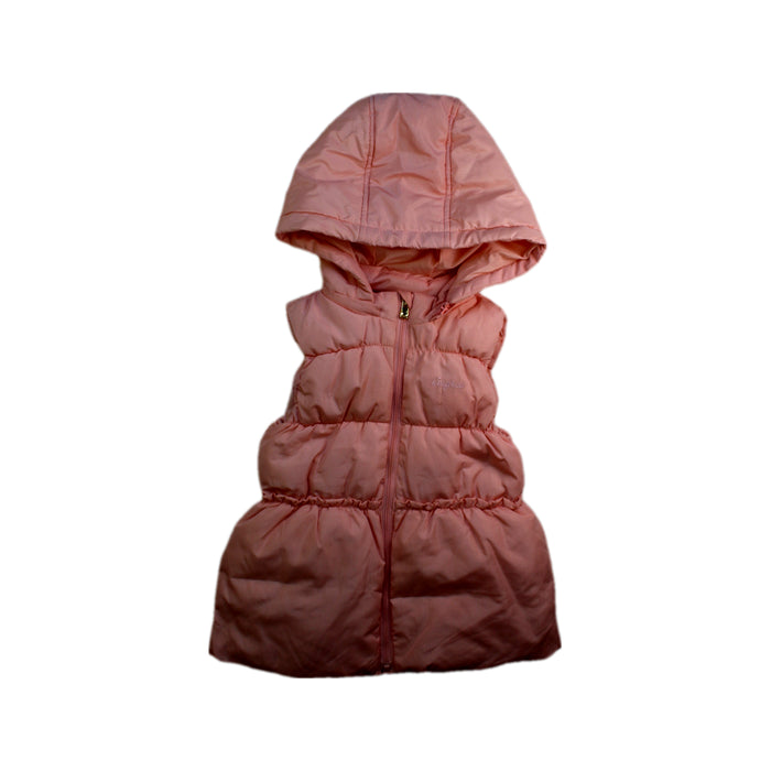 A Pink Puffer/Quilted Coats & Outerwear from Kingkow in size 6T for girl. (Front View)