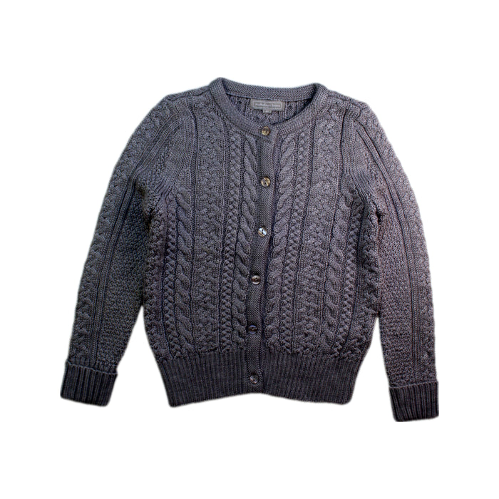 A Grey Cardigans from Nicholas & Bears in size 4T for girl. (Front View)
